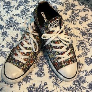 Women’s Converse All Stars. Size 9 Multi-Colored